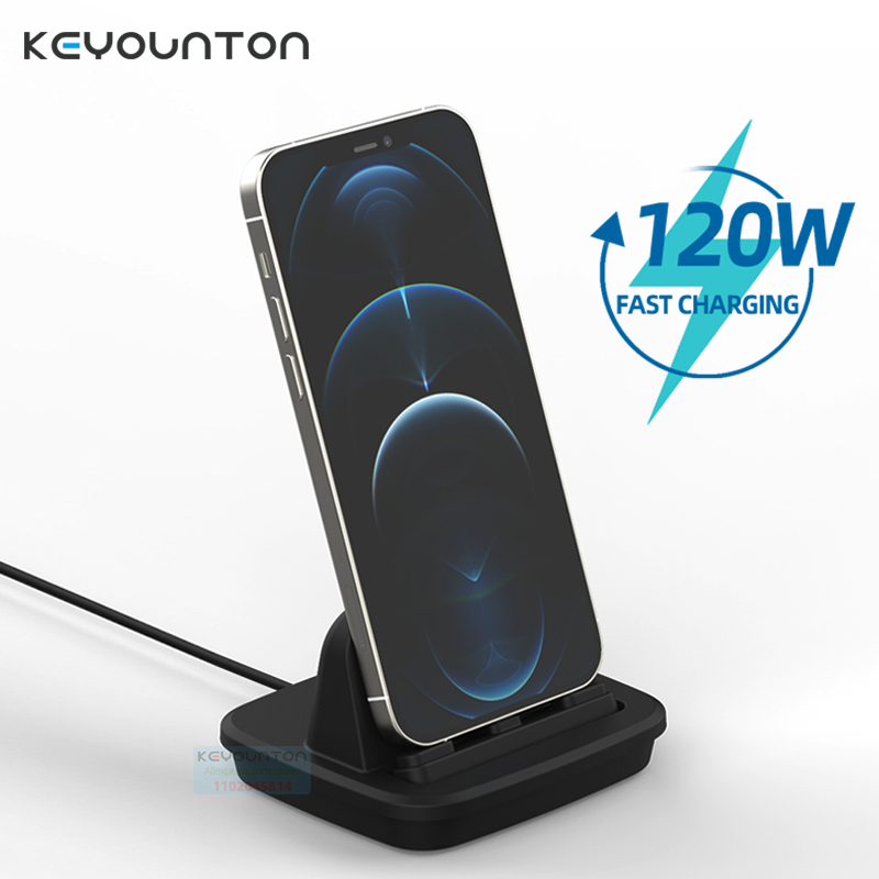 Usb C Earphone - Support de charge sans fil 120W