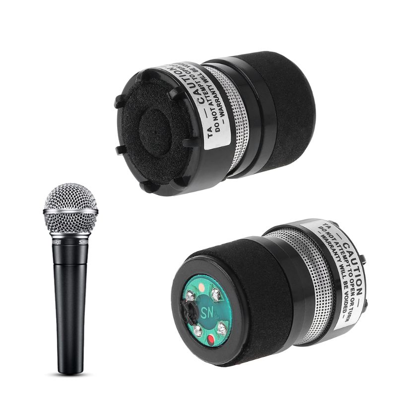 Shure Mic Sm58 - Capsule de Microphone professionnelle, noyau adapté