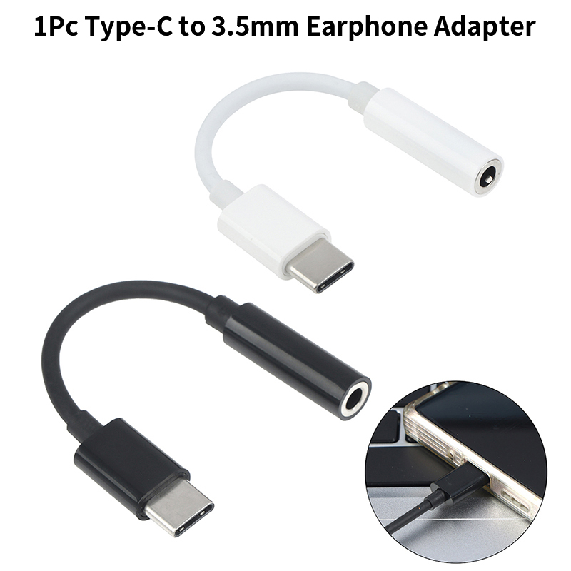 Earphone Splitter Jack - Adaptateur audio pour écouteurs Type-C vers