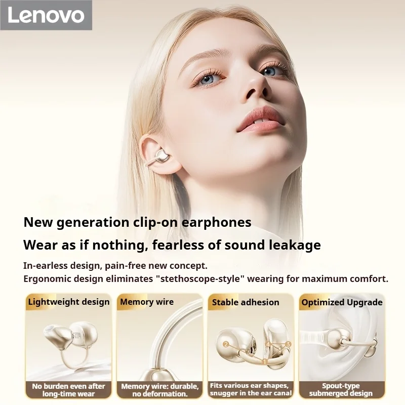 Écouteurs sans fil Lenovo XA39 - Sports Earphone Hook avis et prix
