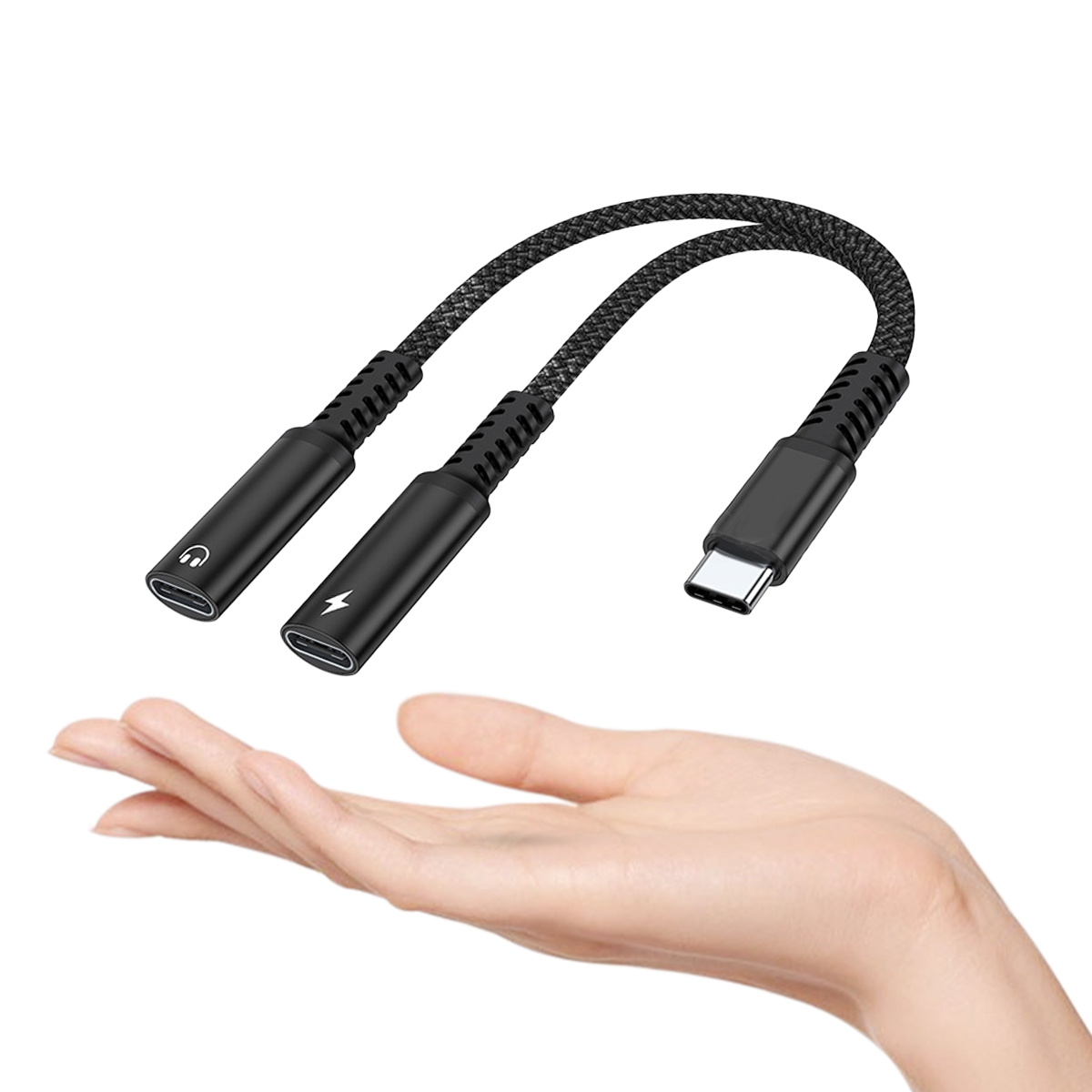 Adaptateur audio 2 en 1 USB C  - Earphone Splitter Jack avis et prix