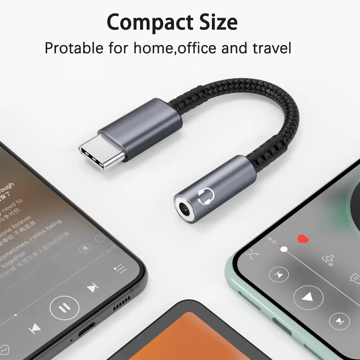 Adaptateur audio KEBIDU Type C - Audiophile Headphone Wired avis et prix