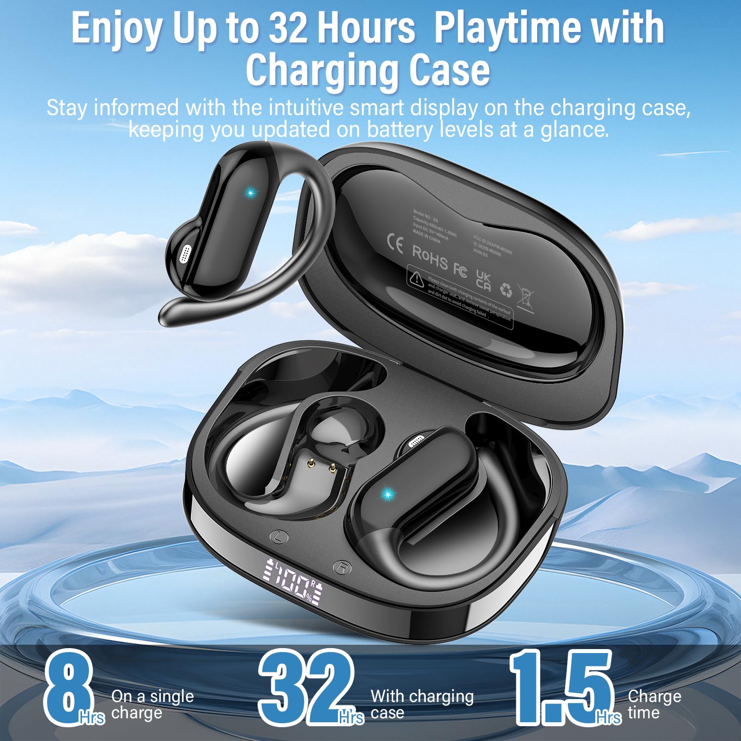 Écouteurs Open-Ear 2026 Blueto - Sports Earphone Hook avis et prix