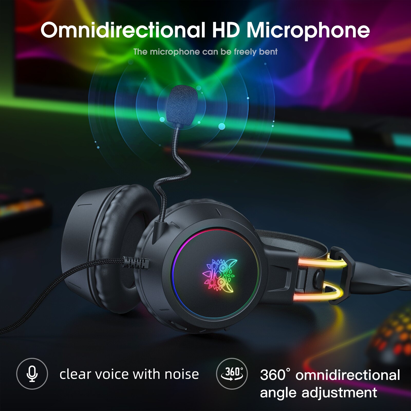 ONIKUMA Casque De Jeu pour 202 - Gaming Headset Rgb avis et prix